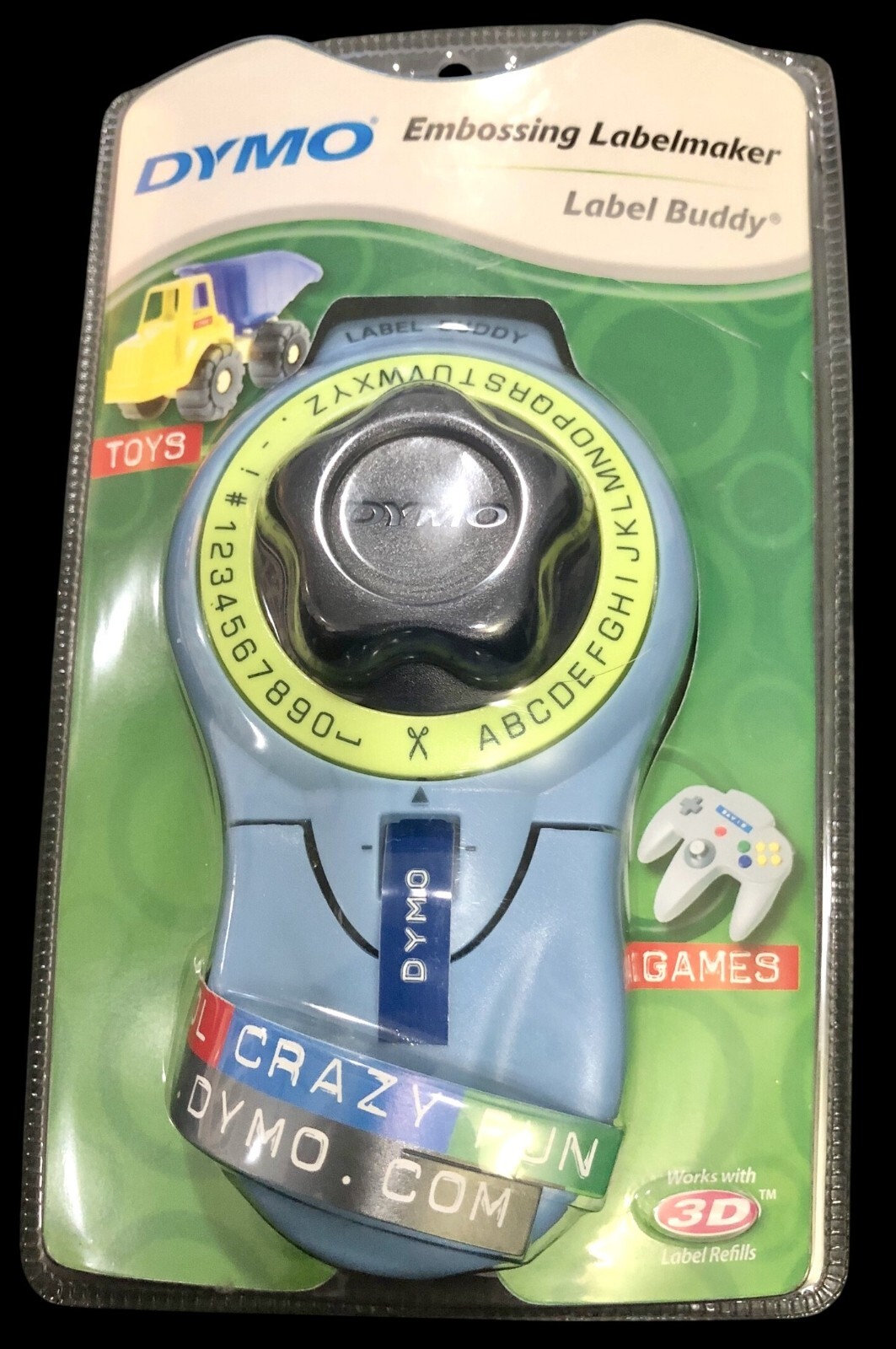 Dymo Label Buddy Embossing Label Maker Sealed Brand New-image