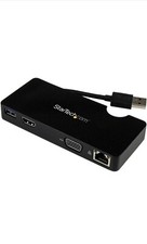 StarTech.com USB 3.0 to HDMI or VGA Adapter Dock - USB 3.0 Mini Docking Station