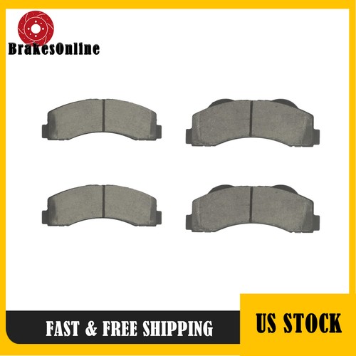4pcs Front Ceramic Brake Pads Fit for Ford F150 Expedition Lincoln