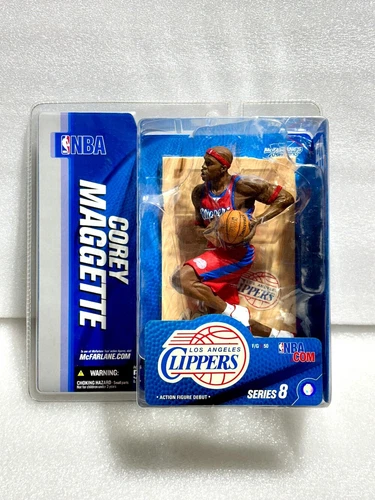 MCFARLANE TOYS NBA SERIES 8 CLIPPERS COREY MAGGETTE FIGURE ~NEW~