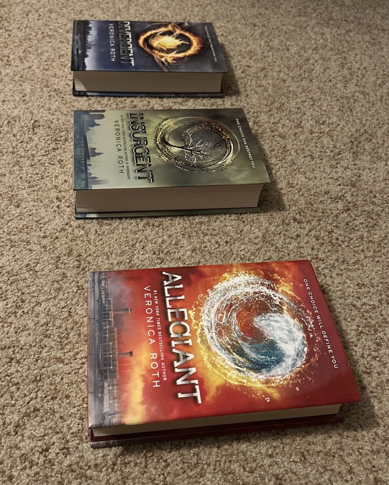 Set/Lot 13 Divergent Book Series by Veronica Roth Hardcover eBay