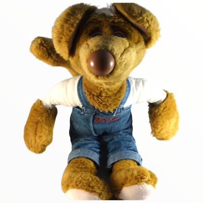 Bim Bam Bino Stofftier Plüschtier TV Show 90er Vintage Kuscheltier Retro Kinder