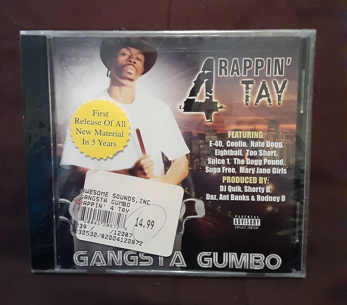☆Rappin 4 Tay☆ G-rap Gangsta rap Rappin 4 Tay - Niska cena na Allegro