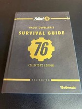 Fallout 76 Vault Dweller  s Survival Guide Collector  s Edition Hardcover Preowned