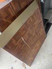 25 Cam-Lock Wooden Portable Dance Floor Panels with Cart