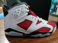 Scarpe Nike Jordan 6 Retro Carmine 2021 Taglia EU 44 US 10