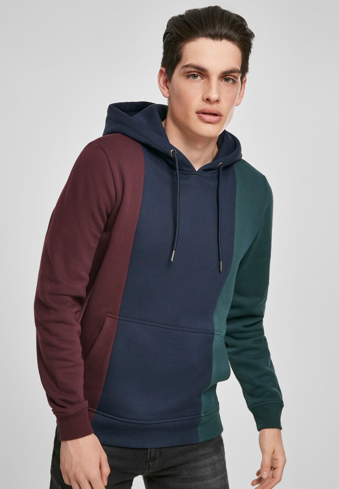 Urban Classics Jersey Men\'s Sweatshirt with Hood Tripple Over Sizes | eBay