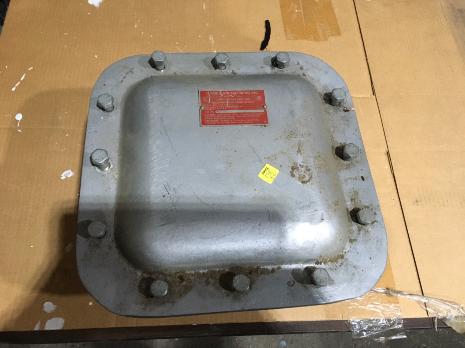 Jbe Box Curlee Manufacturing outlet box for hazardous locations, JBE-10106, ME ...