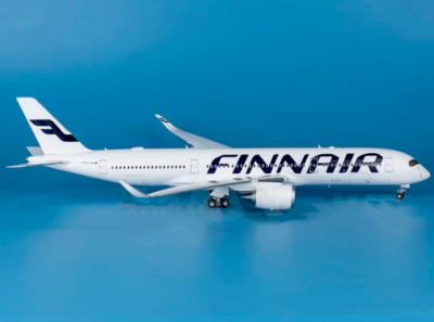 1:200 34CM JC Wings FINNAIR AIRBUS A350-900XWB Passenger Airplane