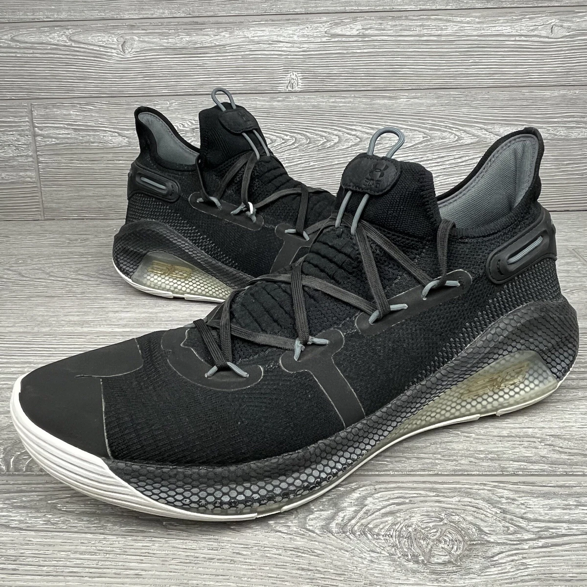 under armour curry 6 mens black