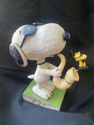 SNOOPY - スヌーピー海外限定 jim shore The Blues Beagle Jim Shore Peanuts The Blues Beagle Joe Cool Snoopy Saxophone