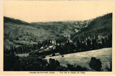 Old postcard Chatel le Convent view sur le circus de Gizia (1266222)