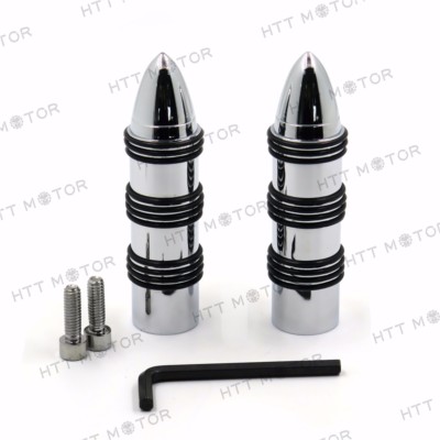 Front Chrome Foot Peg For Yamaha Stryker Virago 1100 750 V-Max V-Star 1100 650