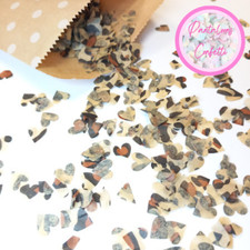 Biodegradable Wedding Confetti -  Leopard Print