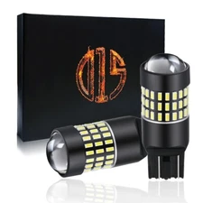 7440 W21W LED Reverse Backup Light Bulbs 6000K White 2000LM Super Bright