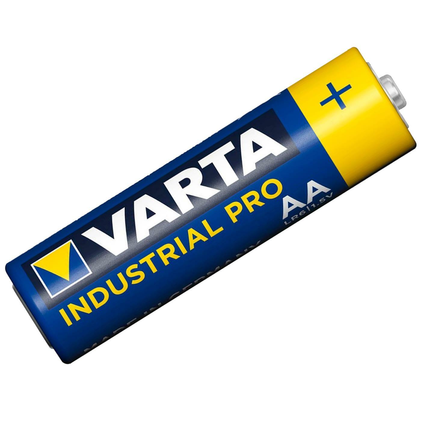 Thumbnail - 10x Varta Industrial Pro Mignon Aa Lr06 Lr 06 1.5v Batterien Alkaline