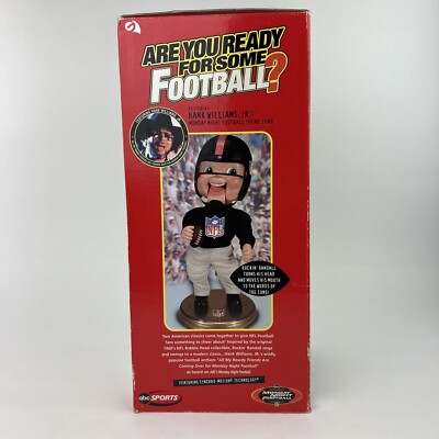NEW! NFL Rockin Randall Hank Williams Jr COLTS Singing Football