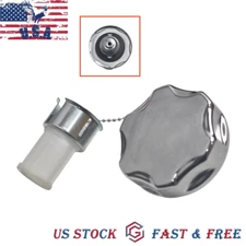 King size Metal Fuel Tank Cap w/Chain & Filter for 17620-Z4H-900,17620-Z4H-030