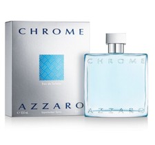 Chrome Azzaro Men 3.3 3.4 oz 100 ml Eau De Toilette Spray NIB Sealed