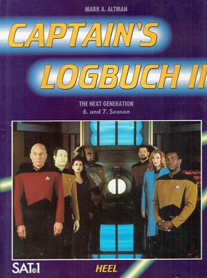 Star Trek Captain`s Logbuch II The Next Generation 6. + 7. Staffel 1995