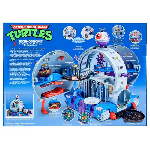 Playmates Teenage Mutant Ninja Turtles Classic Technodrome Playset - Picture 11 of 11