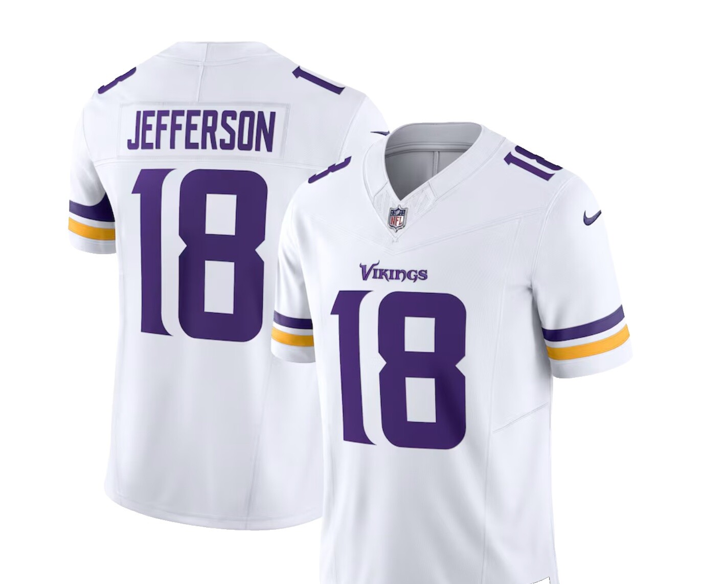 Justin Jefferson Maillot violet Minnesota Vikings pour homme