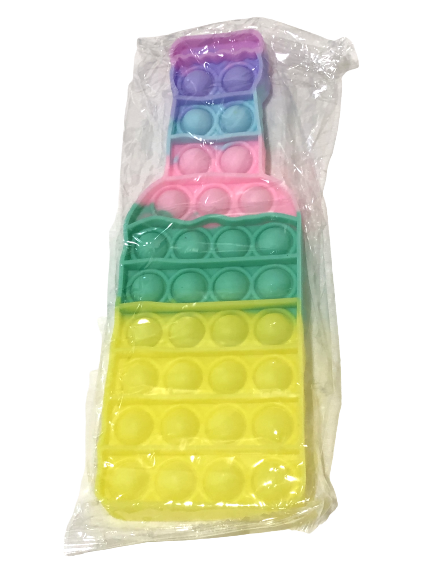 Stress Toy Popit Fidget Toys Push Bubble Sensory Toy - Beer Bottle Stress Toy Popit Fidget Toys Push Bubble Sensory Toy - Beer Bottle