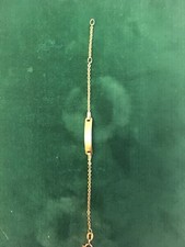 14k gold baby bracelet