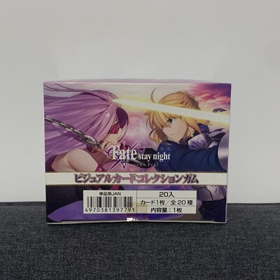 Japan limited** Fate Stay night Heaven's Feel sealed Box with set of 20 cards