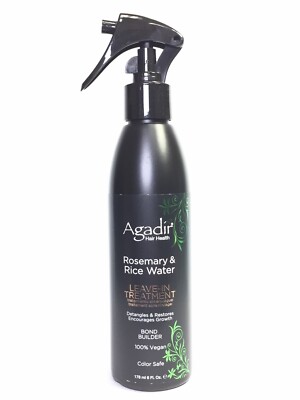 Agadir Rosemary & Rice Water - Leave-In Treatment, 6 oz
