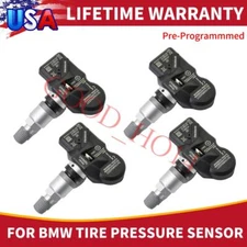 Set (4) Tire Pressure Monitoring Sensor TPMS For BMW 3/5/6/7series #36106856227