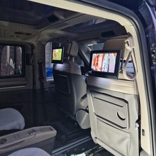VW Transporter Rear Seat Entertainment Tablets 2x RSE Retrofit Supply & Install
