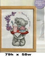 TATTY TEDDY  CROSS STITCH PATTERN  ONLY   EQ - RYW
