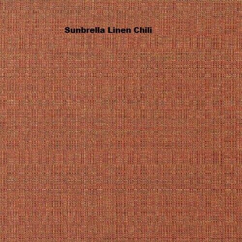 Sunbrella Linen Chili 8306-0000,Indoor/Outdoor Fabric by the yard, 54" wide
