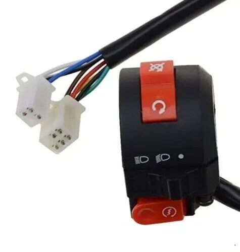 Kill Headlight Start Left handlebar Switch 125cc 110cc Taotao ATV 8 wires 2 plug - Picture 1 of 4