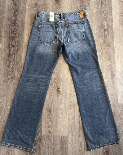 NWT Tommy Hilfiger Jeans Womens Size 8 Blue Denim Pants 32x32” Vintage 2002 - Afbeelding 11 van 24