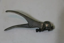 E C STEARNS Saw Set, Vintage Adjustable Hand Saw Tooth Setter, Pat'd 9-15-08 USA