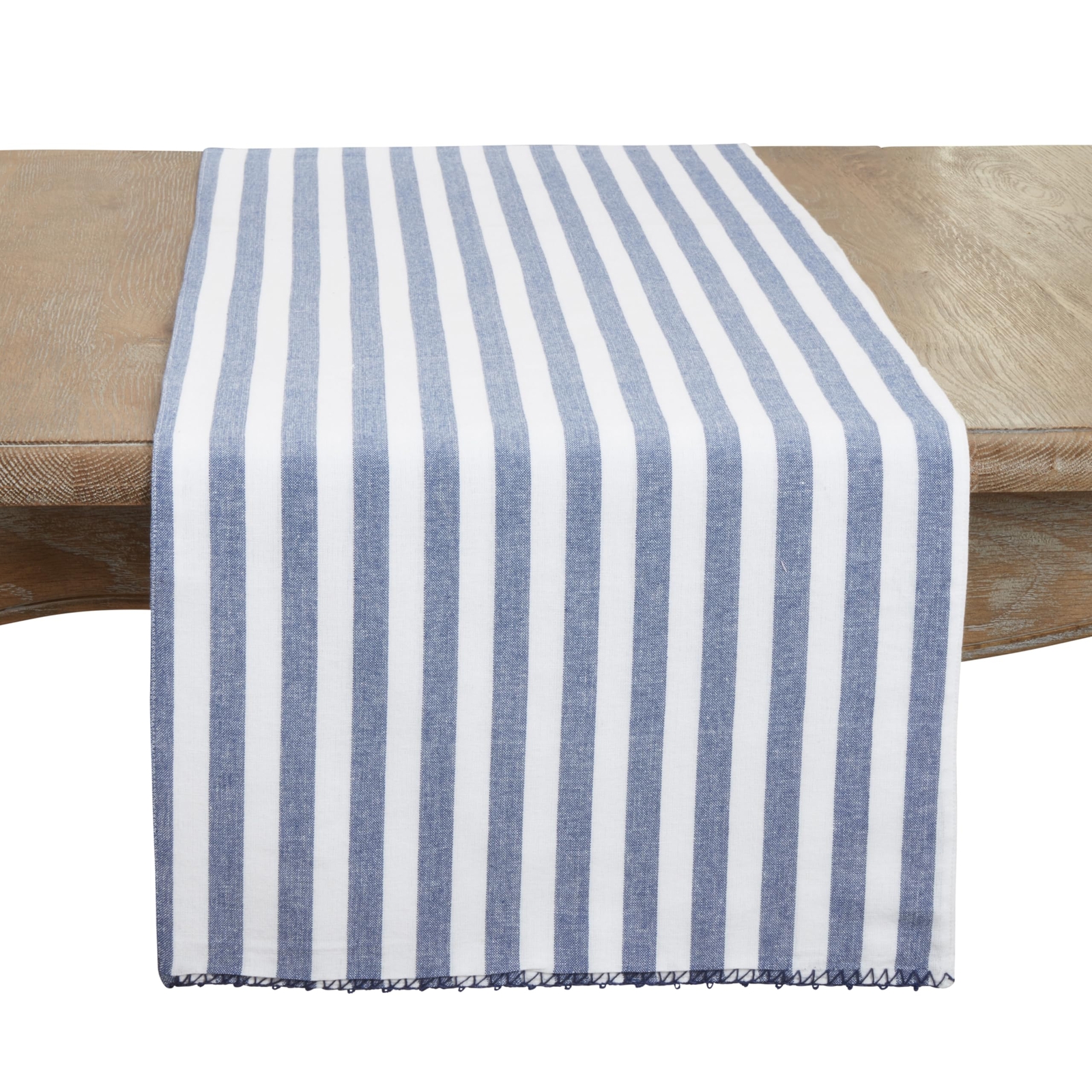 Soothing Stripes Table Runner, Blue, 16
