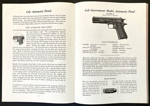 1931 "COLT FIRE ARMS" CATALOG - REVOLVERS & PISTOLS FOR LAW ENFORCEMENT USE - HB - Picture 12 of 14