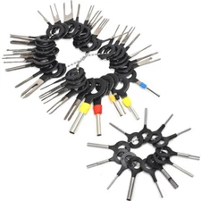 66Pcs Wire Terminal Removal Tool Car Electrical Wiring Crimp Connector Pin Kit