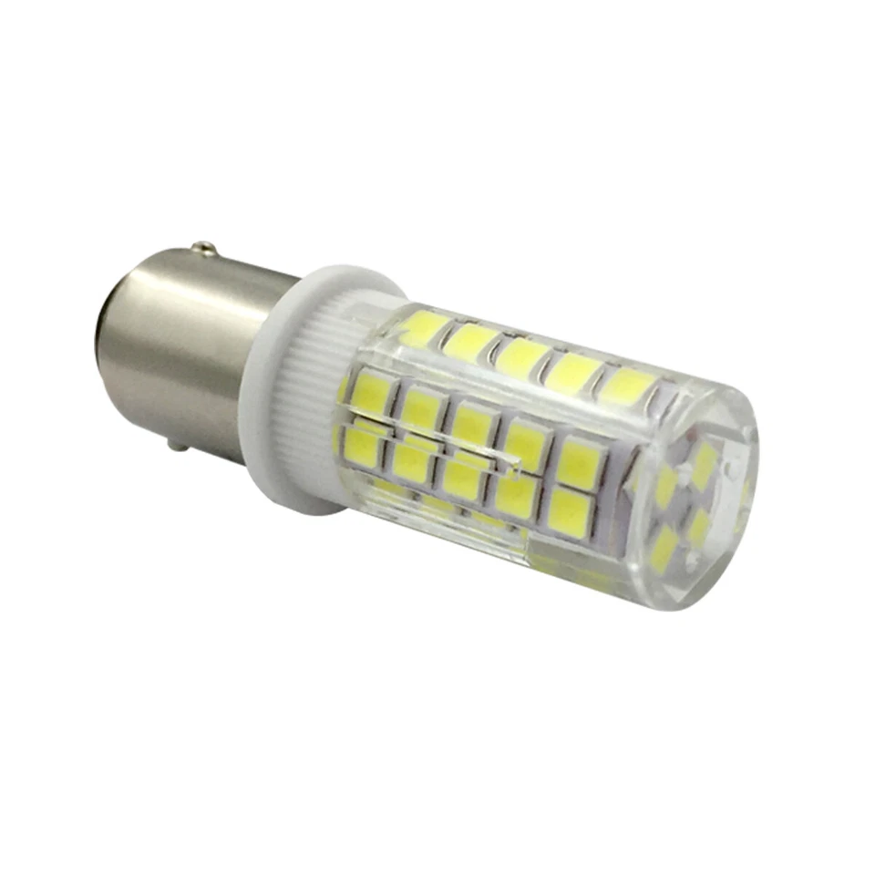 10x BA15D 1142 64-2835 LED Lights Bulb Corn Light Lamp Fit Singer 221/301A/401A - Image 3 of 4