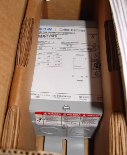 Eaton Cutler-Hammer S34N12S26 Dry Type Transformer