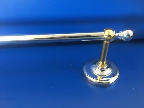 45cm. IBB British porta salviette cromo/oro alta qualità - Foto 2 di 2