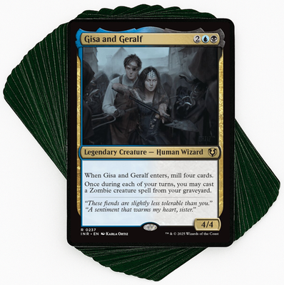 Custom Commander Deck*** Gisa and Geralf - Zombies - EDH MTG Magic Cards | eBay Custom Commander Deck*** Gisa and Geralf - Zombies - EDH MTG Magic Cards | eBay