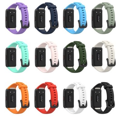 TPU Watch Strap Band Wristband Bracelet Soft Replacement Band for Honor Band 6