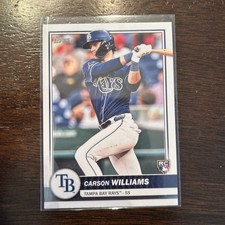 2026 Topps Flagship Collection (Costco) - Carson Williams (RC) #8 - TB Rays