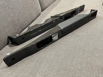 Aston Martin DB9 (DBS) door pull links (door armrests), made of carbon fiber
