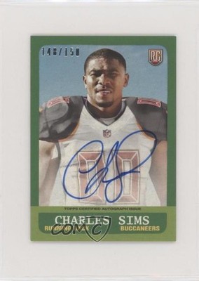 2014 Topps 1963 Design Mini Rookie Auto 148/150 Charles Sims #225 Auto fm0