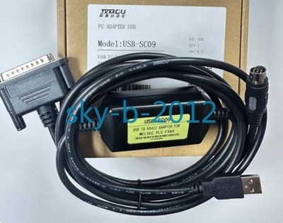 1 PCS NEW USB-SC09 high-performance black JX   PLC programming cable *wq