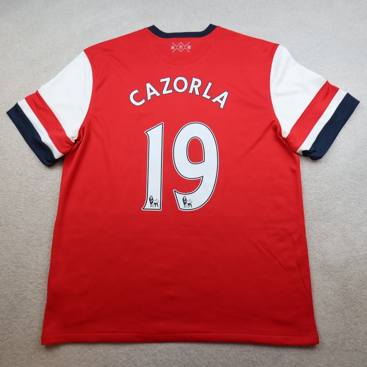 Arsenal Shirt Extra Large Red Home Kit 2012 2014 Nike Football
